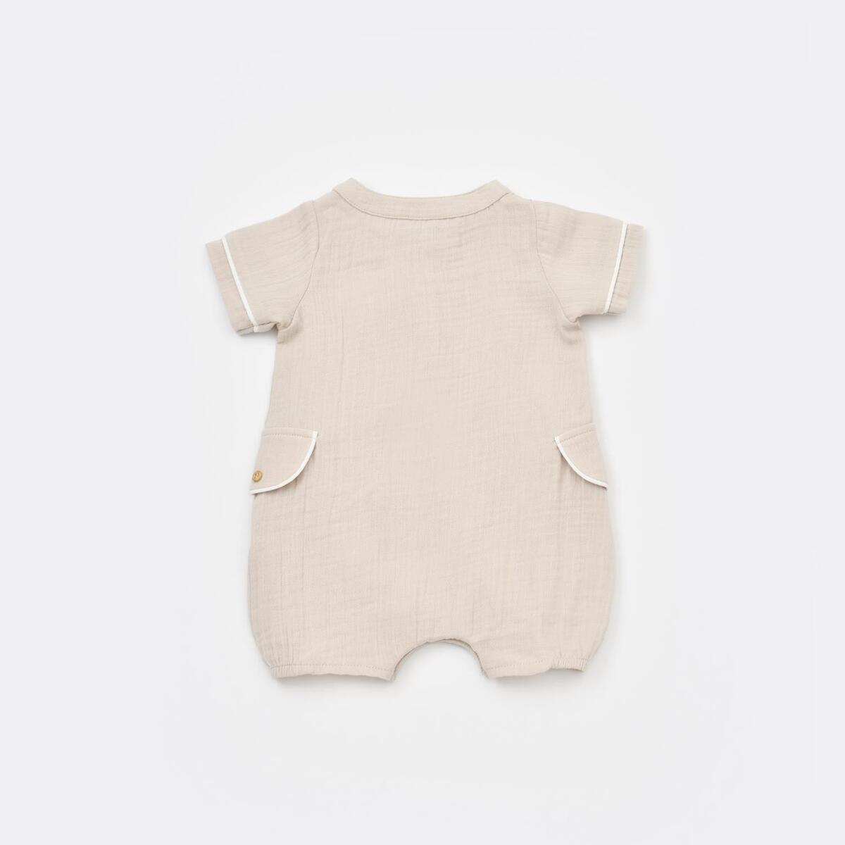 Bibaby Tulum Şortlu Müslin Maestro Bej