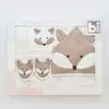 Bibaby Bornoz Takımı Sweet Fox Ekru - Kahverengi