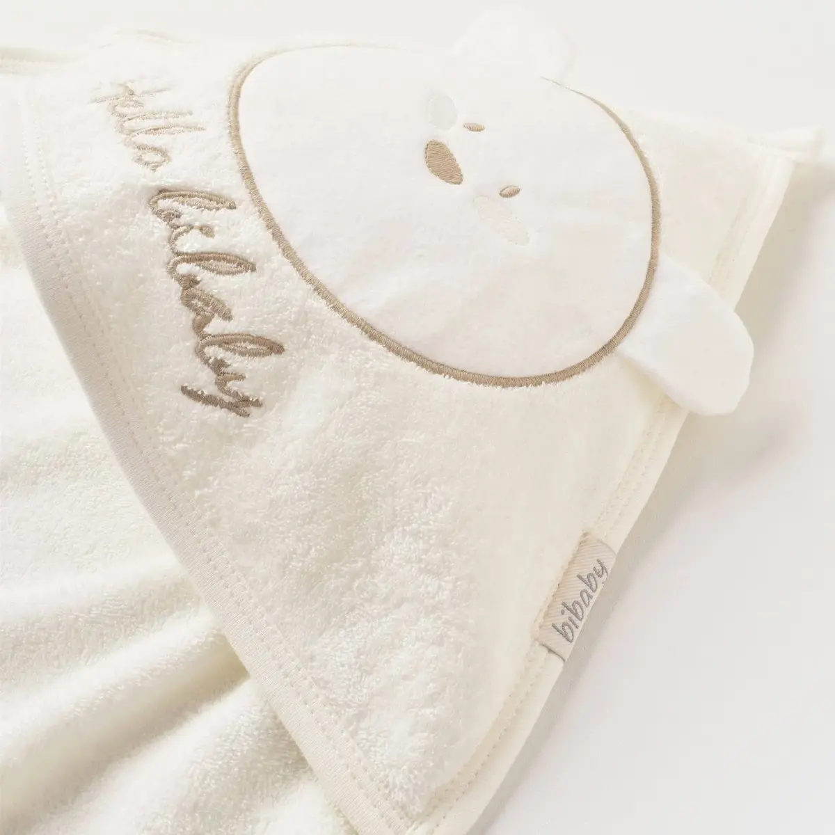 Bibaby Havlu New Hello Ekru