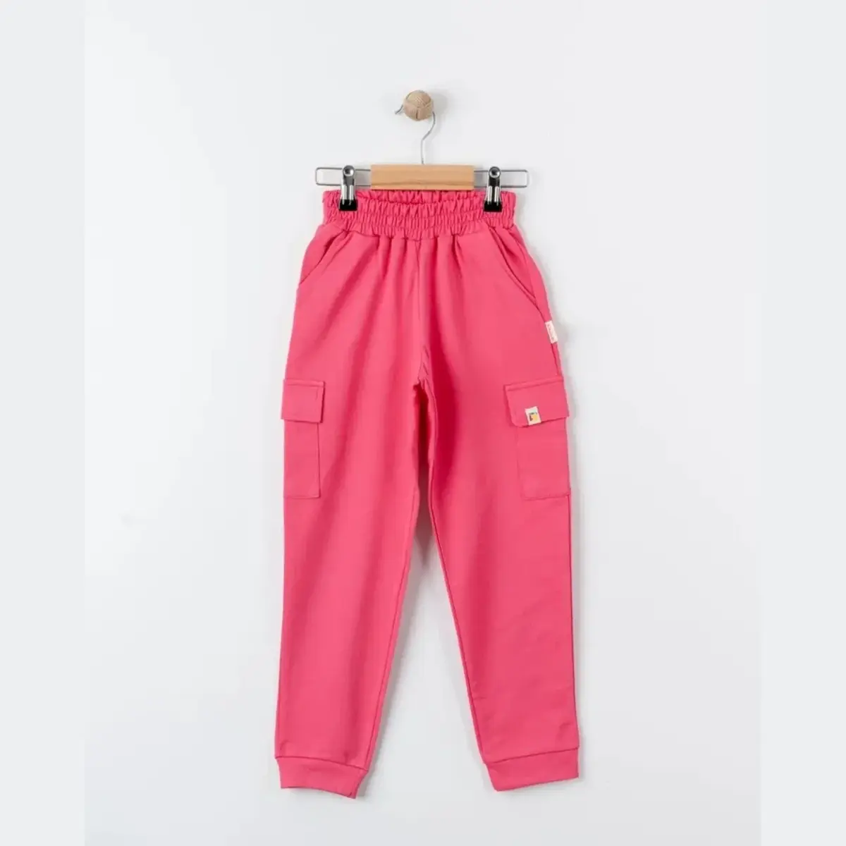 Tiffany Eşofman Altı Kargo Cepli Oversize Theme Fuşya Tiffany Eşofman Altı Kargo Cepli Oversize Theme Fuşya