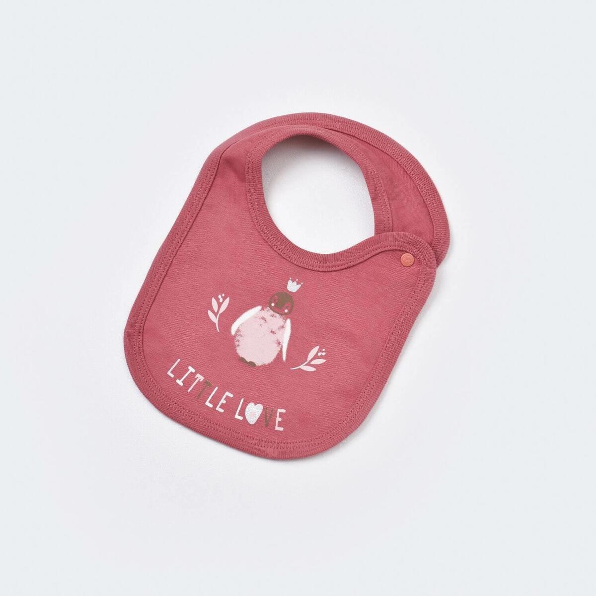 Bibaby Organik Zıbın Takımı Battaniyeli Tüllü Little Love Rose Dry