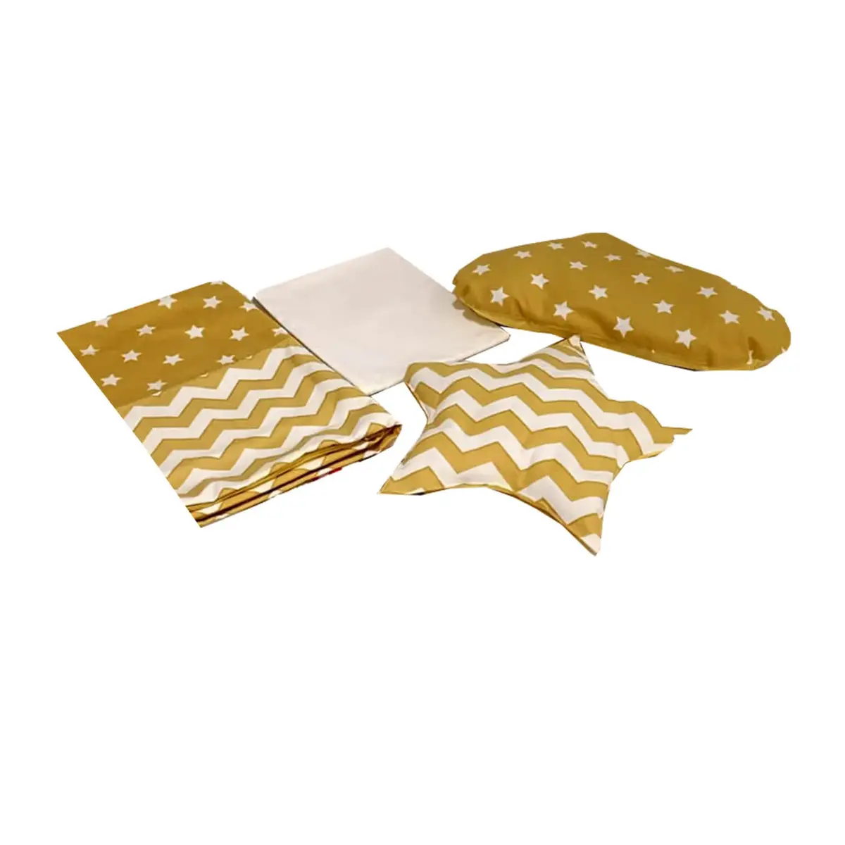 Kanz Diamond Nevresim Takımı Sarı Kanz Diamond Nevresim Takımı Sarı