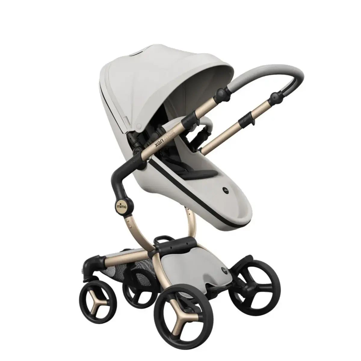 Mima Xari Max Set Champagne-Snow White-Black