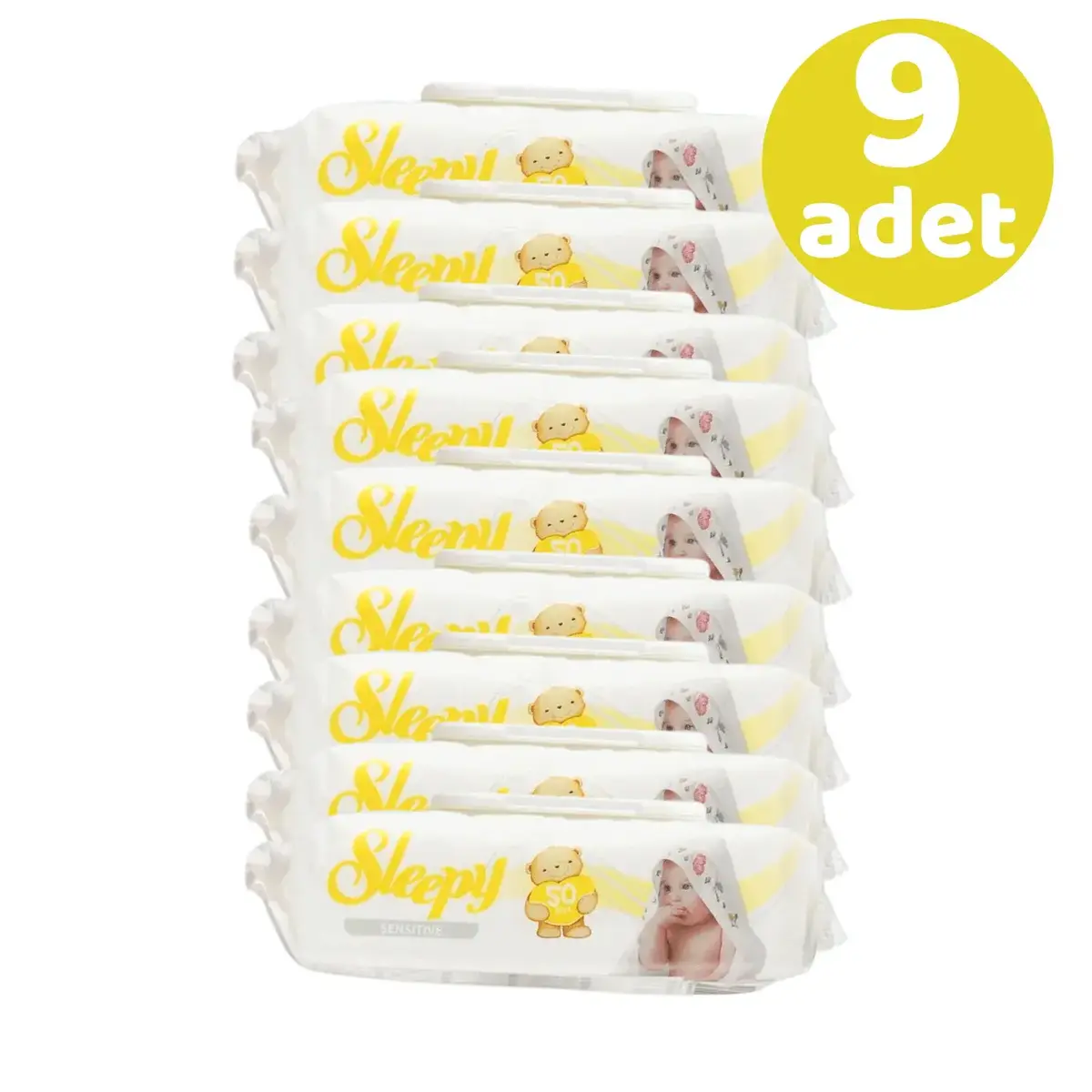 Sleepy Sensitive Islak Mendil 3x50li x3