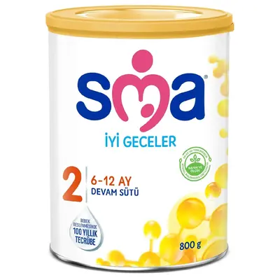 Sma İyi Geceler 2 Devam Sütü 800 gr 6-12 Ay