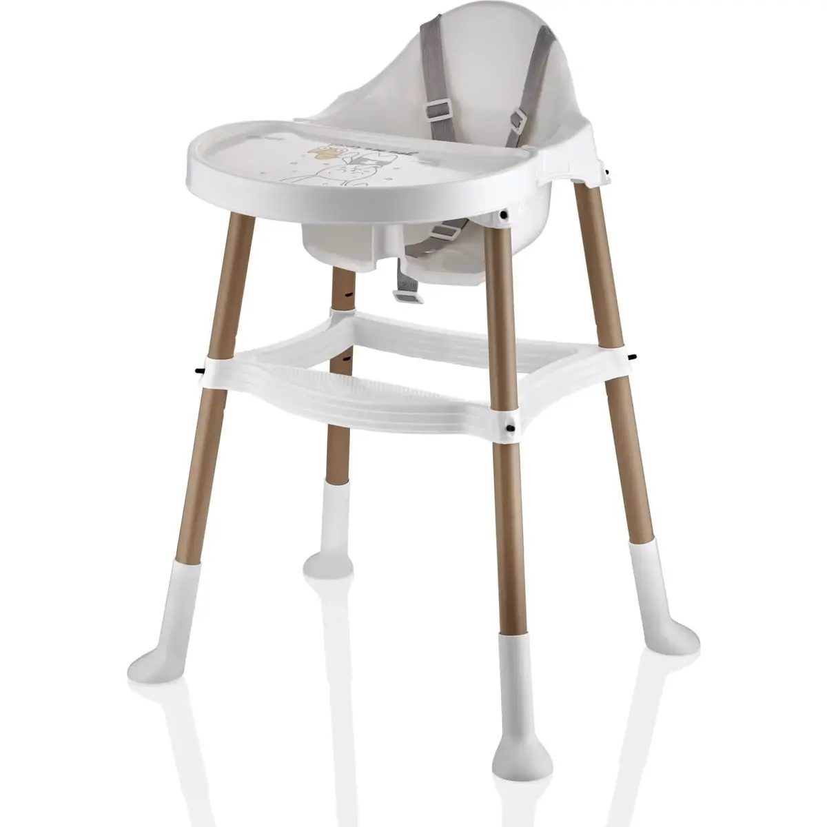 Babyjem Mama Sandalyesi Krem Babyjem Mama Sandalyesi Krem