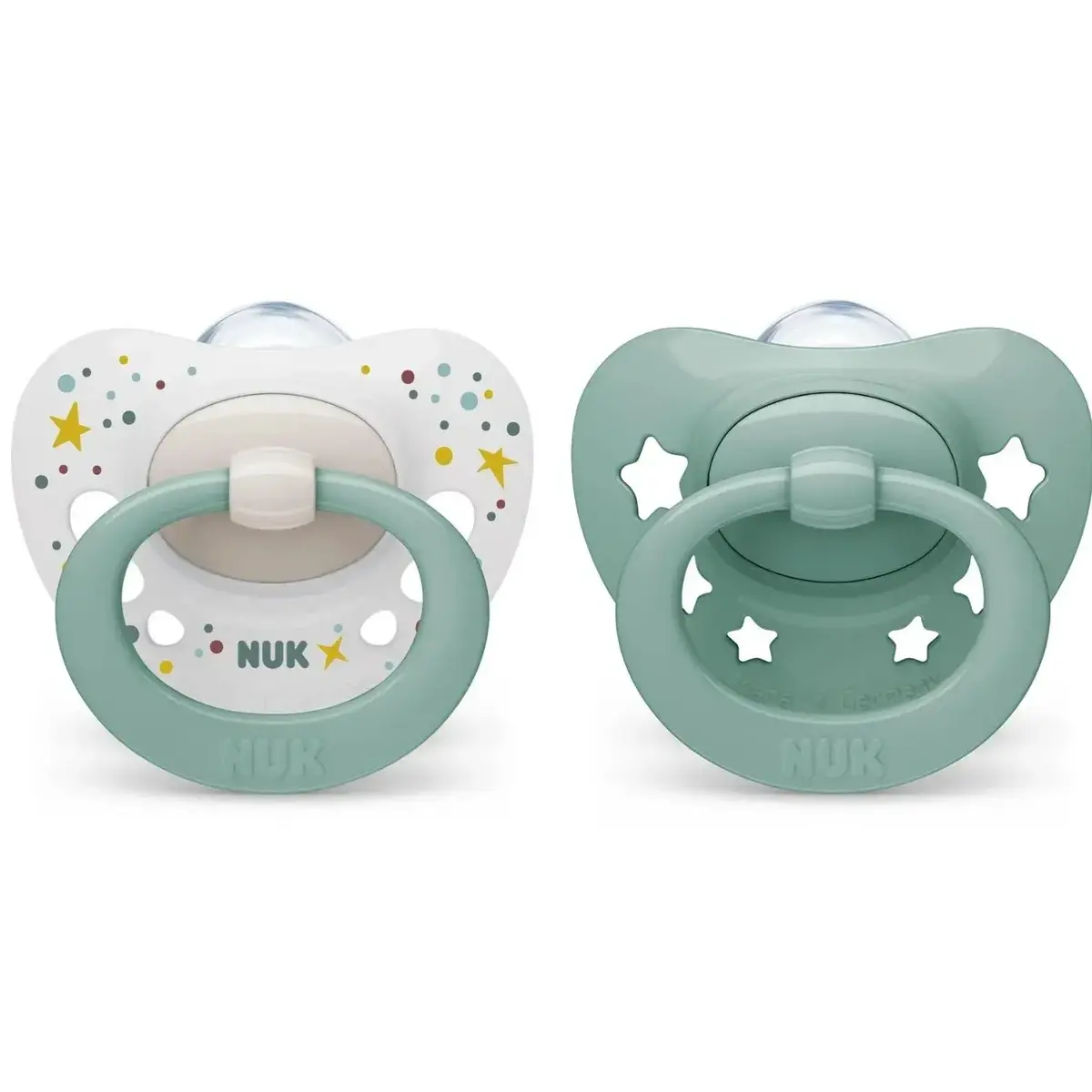 Nuk Signature Silikon Emzik 2li 0-6 Ay Erkek