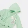 Bibaby Bornoz Takımı Little Rabbit Dino Yeşil