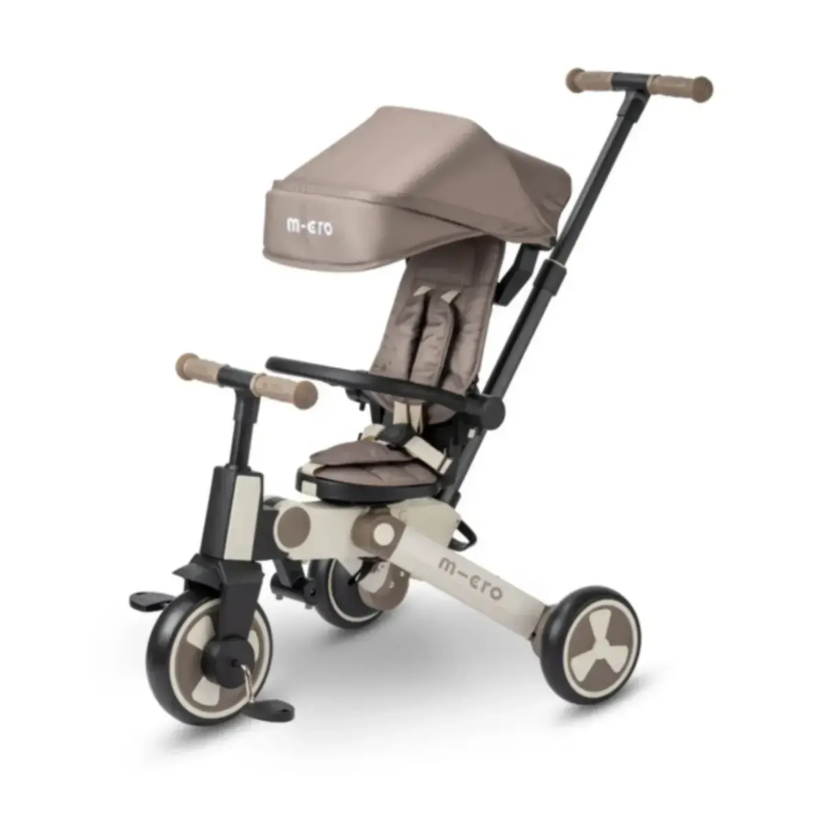Micro 4in1 360 Derece Dönen Ve Katlanabilir Bisiklet - Latte
