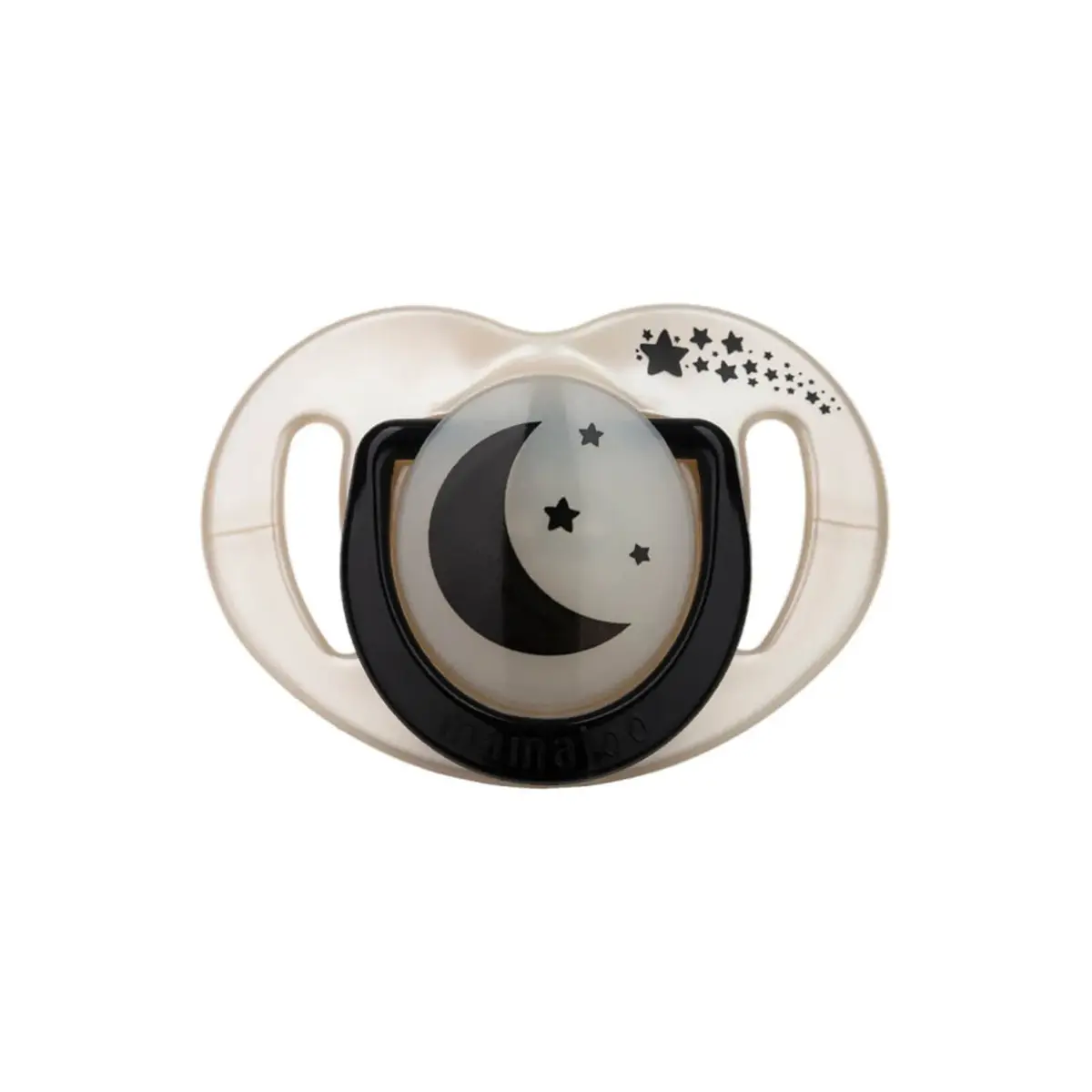 Mamajoo İkili Emzik & Sterilizasyon Saklama Kutusu Gece Gündüz 6+ Ay Pearl Black