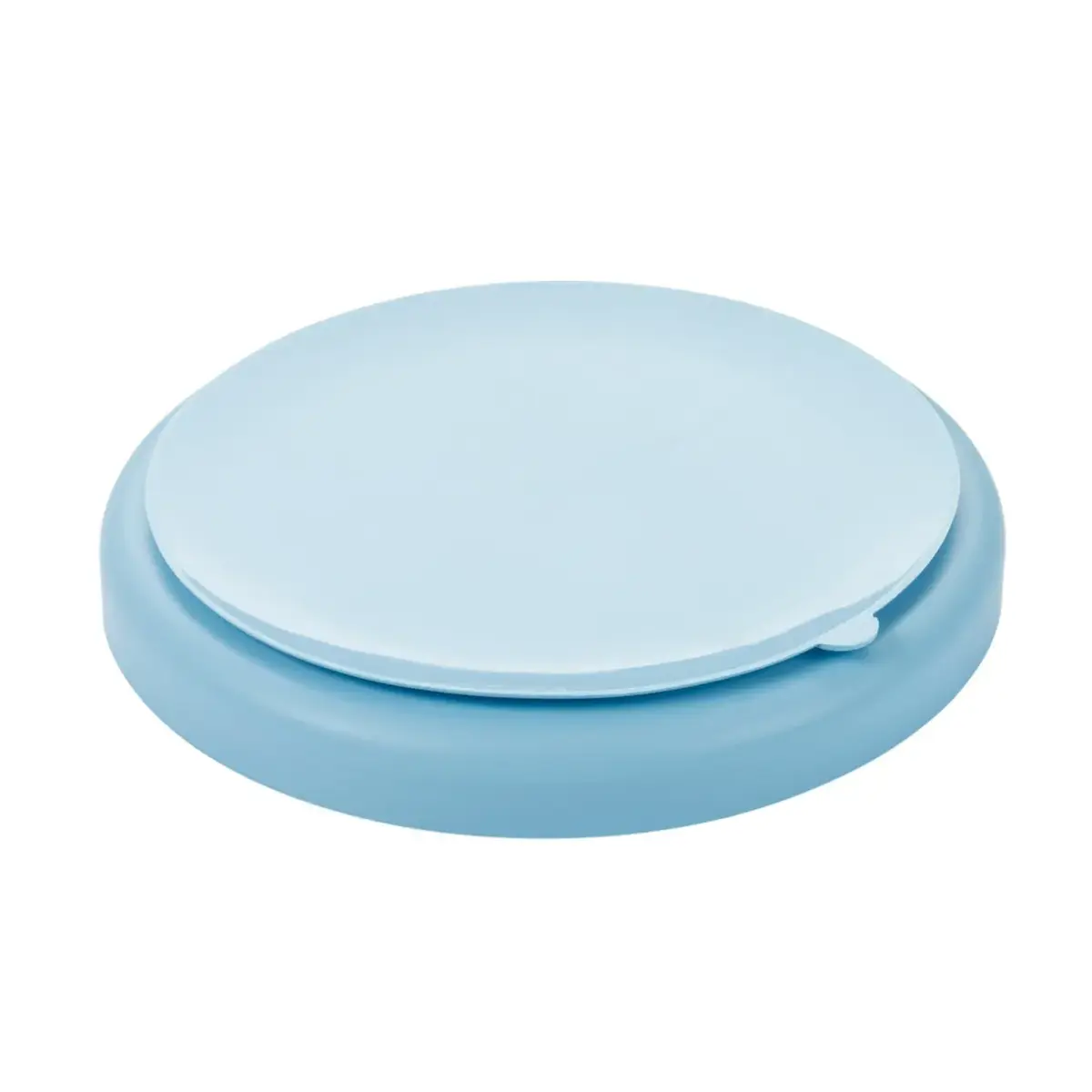 BM Care Porsiyon Vakumlu Mama Tabağı-Mavi