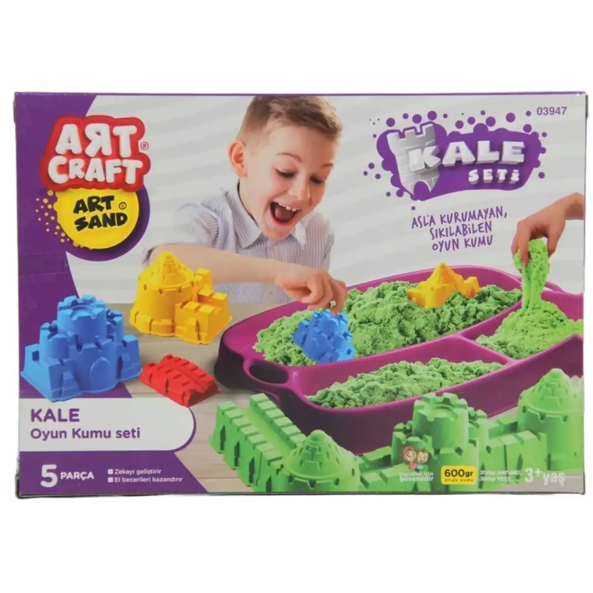 Dede Artsand Kale Kum Set 600 Gr