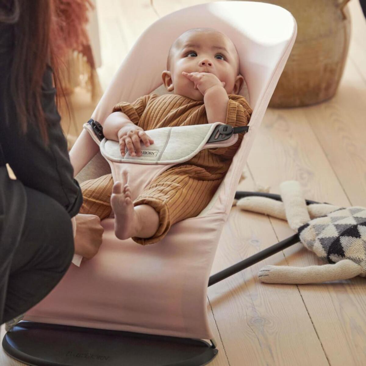 Babybjörn Balance Soft Ana Kucağı Cotton Jersey Light Pink Grey