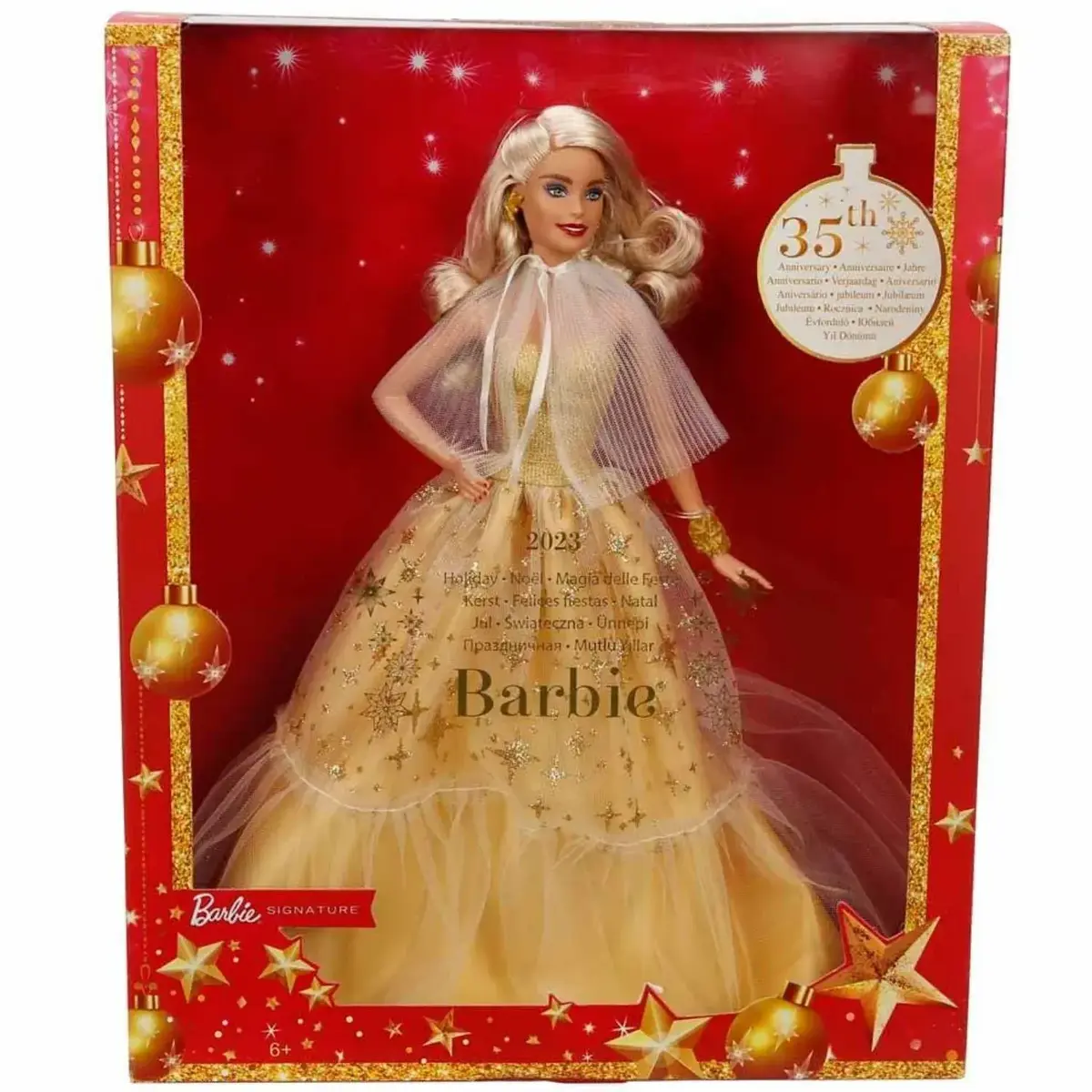 Barbie 2023 Mutlu Yıllar Bebeği - Sarışın