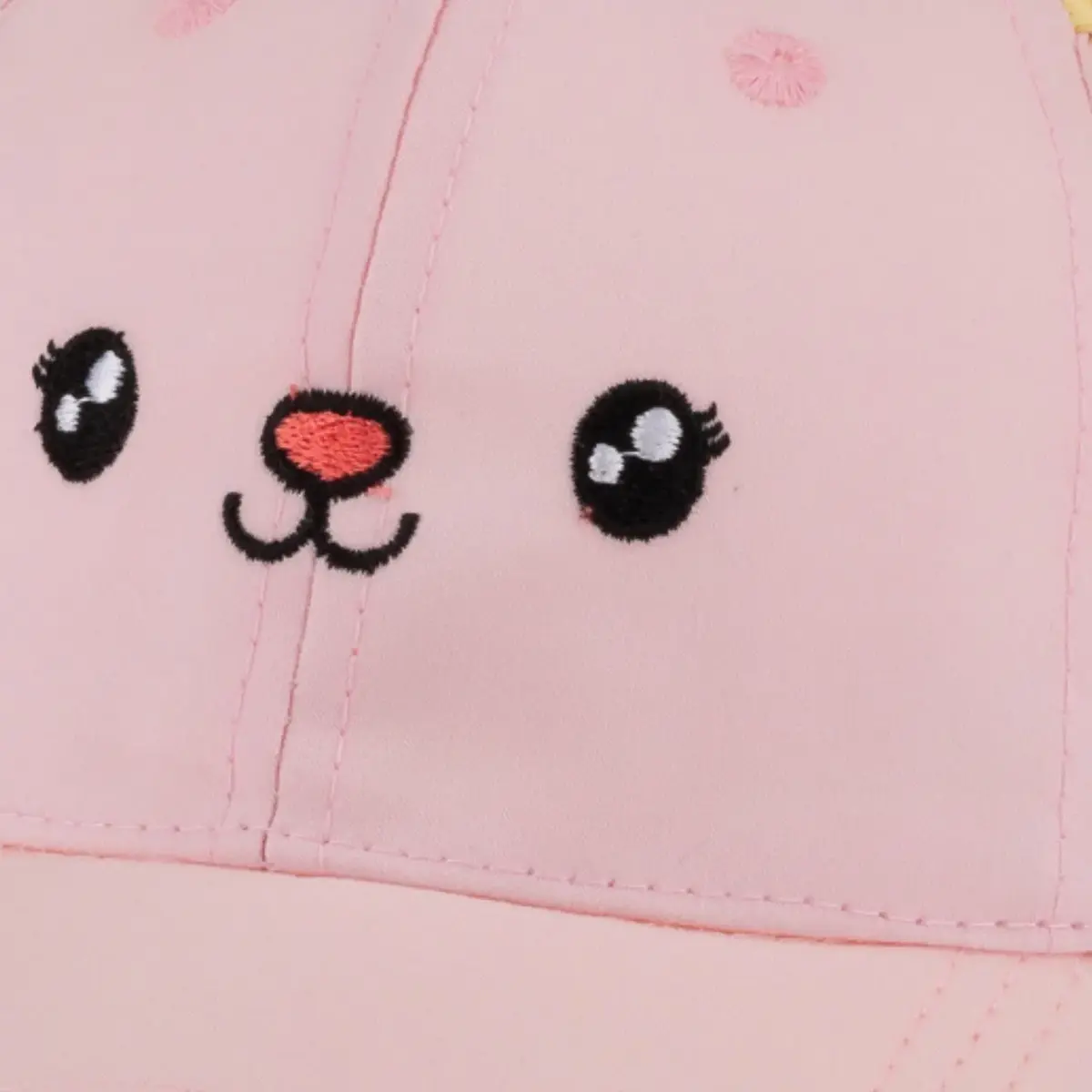 Kitti Şapka 1-3 Yaş Açık Pembe Asortili