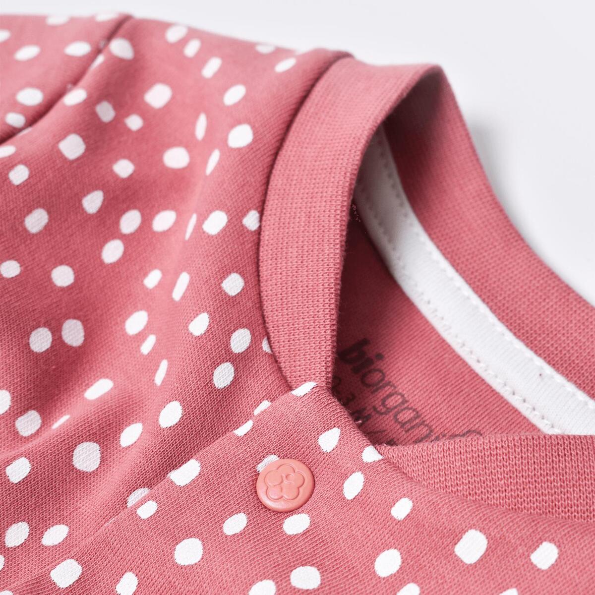 Bibaby Organik Tulum Çoraptolon Little Love Rose Dry