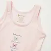 Natuline Organik Atlet Likralı Positive Butterfly 2li Pembe - Sarı