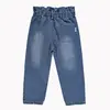 Overdo Pantolon Yüksek Belli Kot Mavi Denim