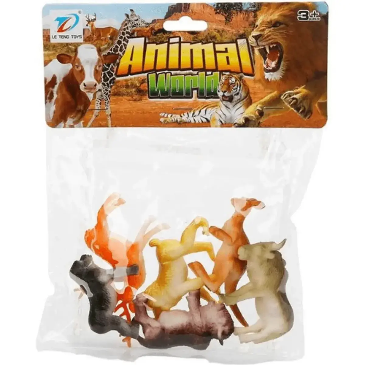 Vahşi Hayvanlar Küçük Boy 6'lı