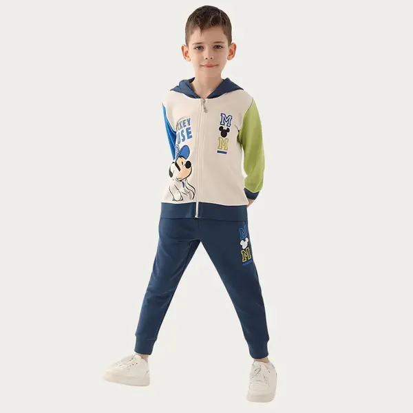 Mickey Mouse Eşofman Takımı Vanilya