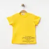 Winimo T-Shirt Keep On Board Baskılı Sarı