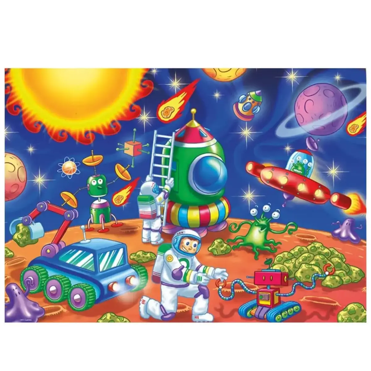 KS Games Space Explorers Jumbo Puzzle 24 Parça