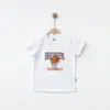 Winimo T-Shirt Basketball Baskılı Beyaz