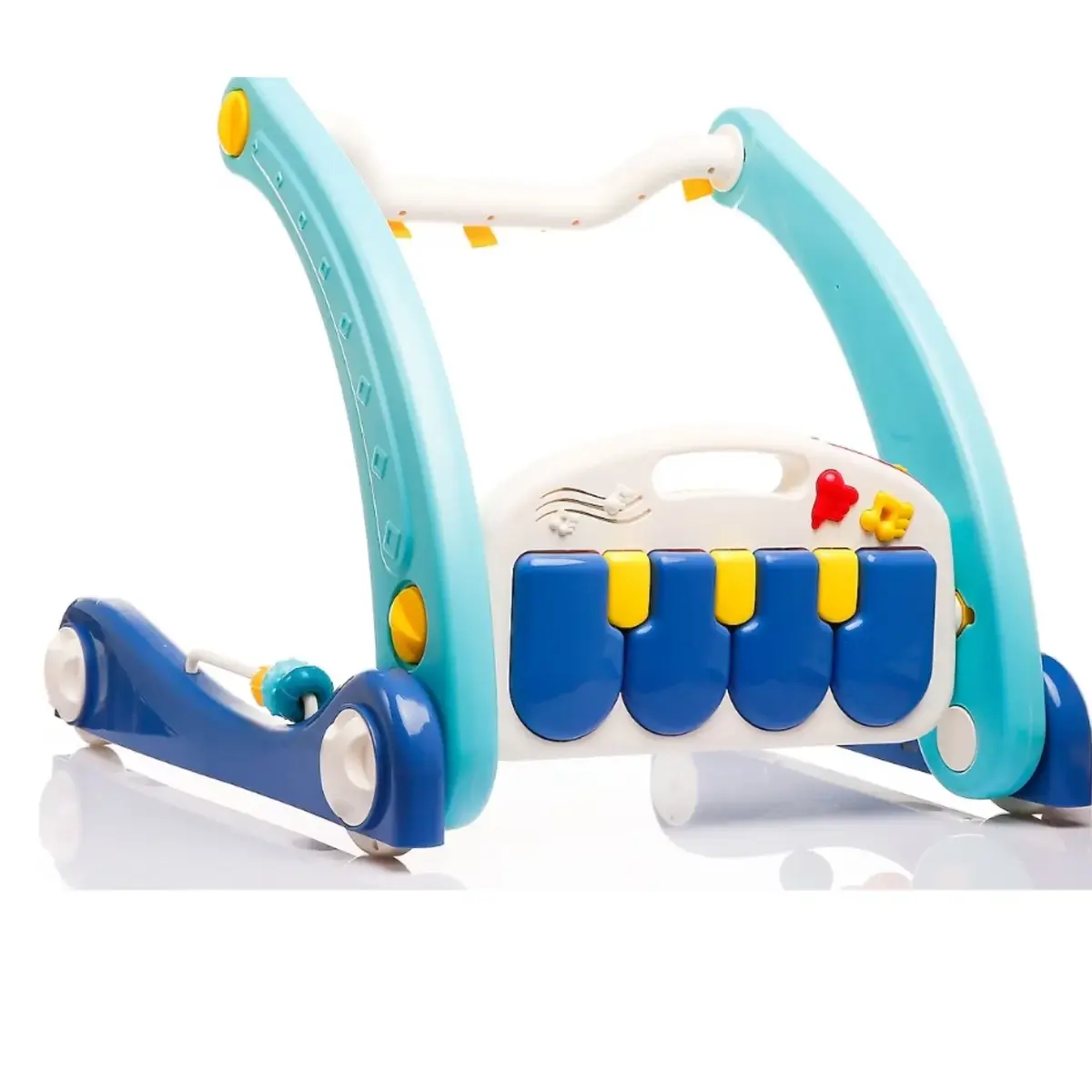 Babycim 2'si Bir Arada Aktivite Halısı&İlk Adım Arabası Mavi