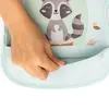 Sevi Bebe Cırtlı Muşamba Önlük Rakun