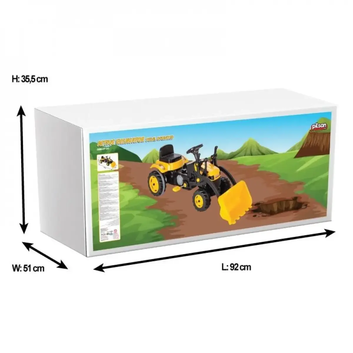 Pilsan Active Traktör Kepçeli