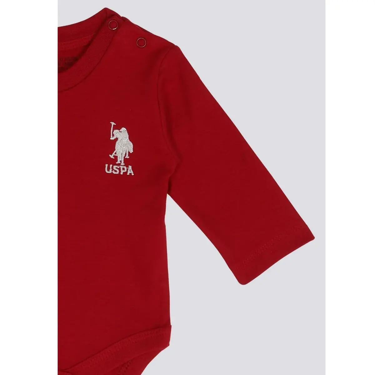U.S. Polo Body Uzun Kol Bordo