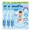 Molfix Bebek Bezi 3D 5 Beden Junior 11-18 Kg 78li Ultra Fırsat Paketi x3