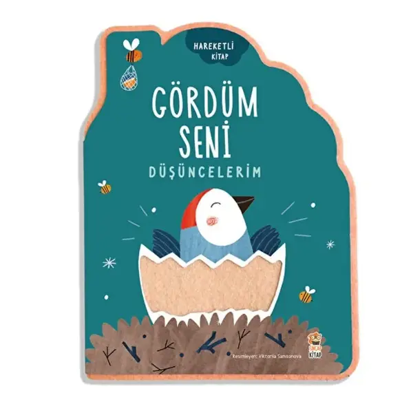Gördüm Seni Düşüncelerim Keçeli Haraketli Kitap