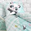 Cottonbox Bebek Nevresim Takımı Panda Mint