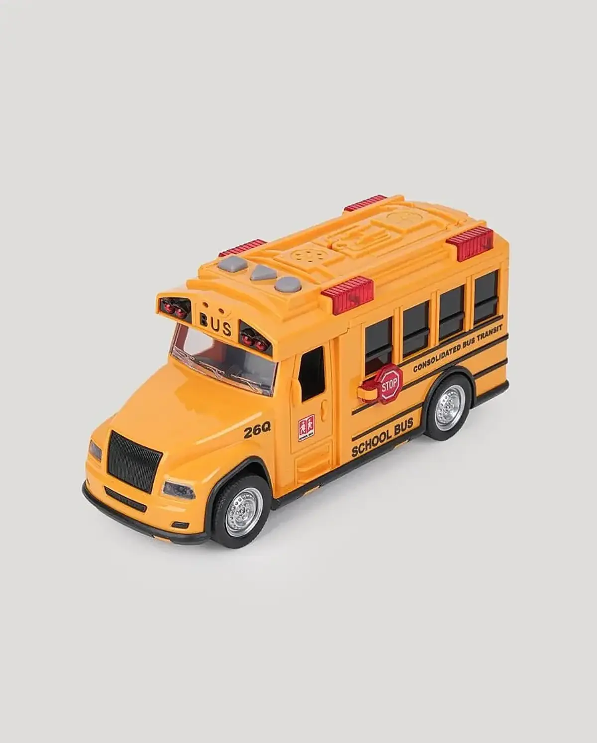 Let's Drive Sesli ve Işıklı Okul Otobüsü