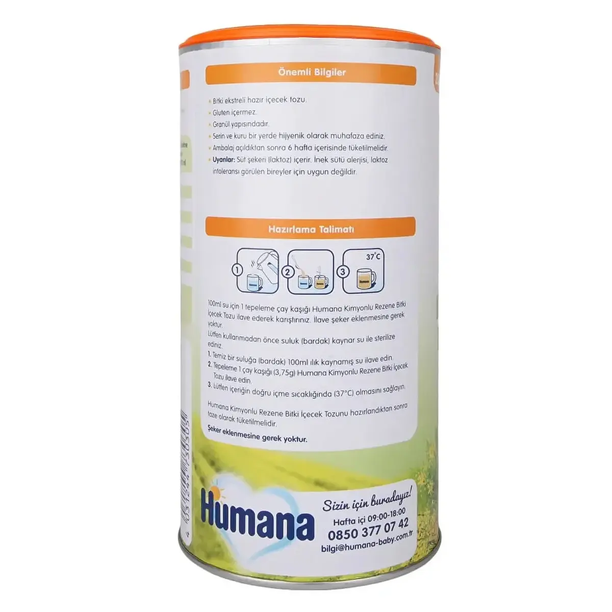 Humana Rezene Çayı Kimyonlu 200 gr