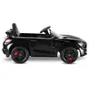 Babyhope 444 GTR Sport Akülü Araba Siyah 12V