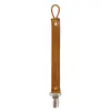 OiOi Klips Cinnamon Brown Silikon Emzik & Diş Kaşıyıcı Askısı 0+ Ay