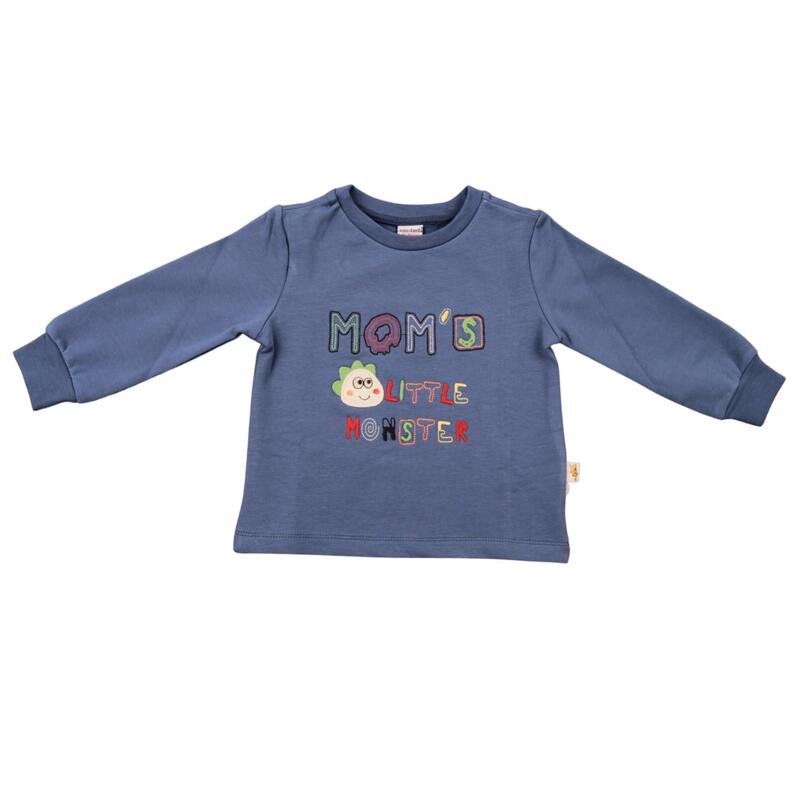 Mini Damla Sweatshirt Dinazor İndigo