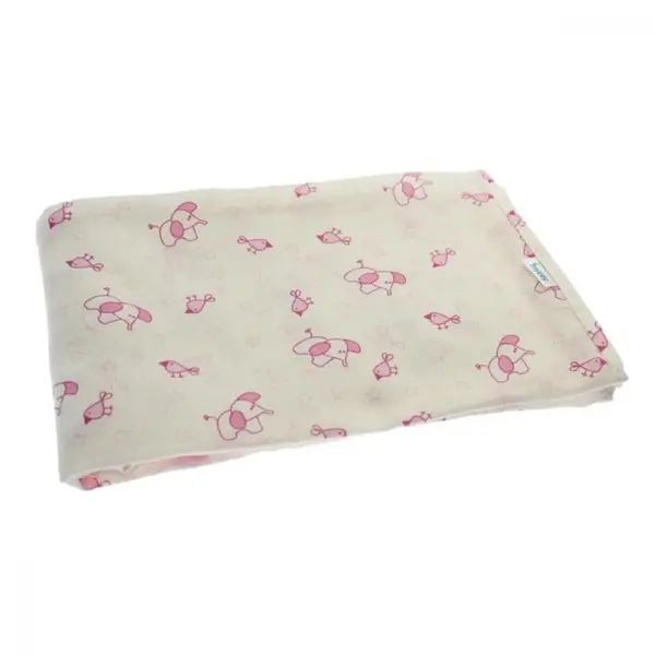 Mycey Çok Amaçlı Örtü Müslin Kumaş XL Starbird Pembe