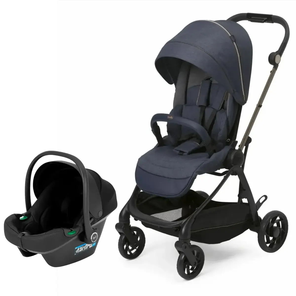 Chicco One4Ever Lounge Travel Sistem Bebek Arabası Denim Shine