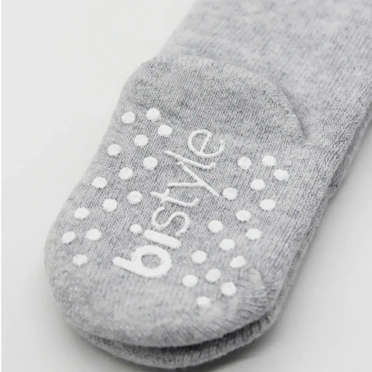 Bistyle Organik Çorap Külotlu Kaymaz Havlu  Gri