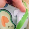Babyjem Baskılı BLW Kolsuz Mama Önlüğü Avokado Desenli