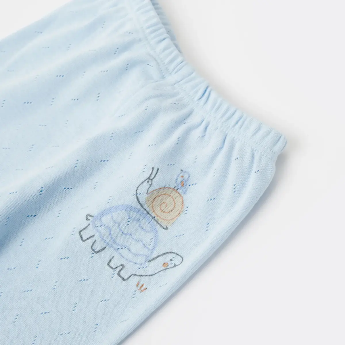 Bibaby Pantolon Patikli Turtle Blues Mavi