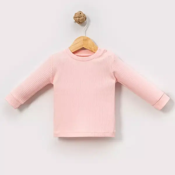 Angeltouch Sweatshirt Raporlu Pembe