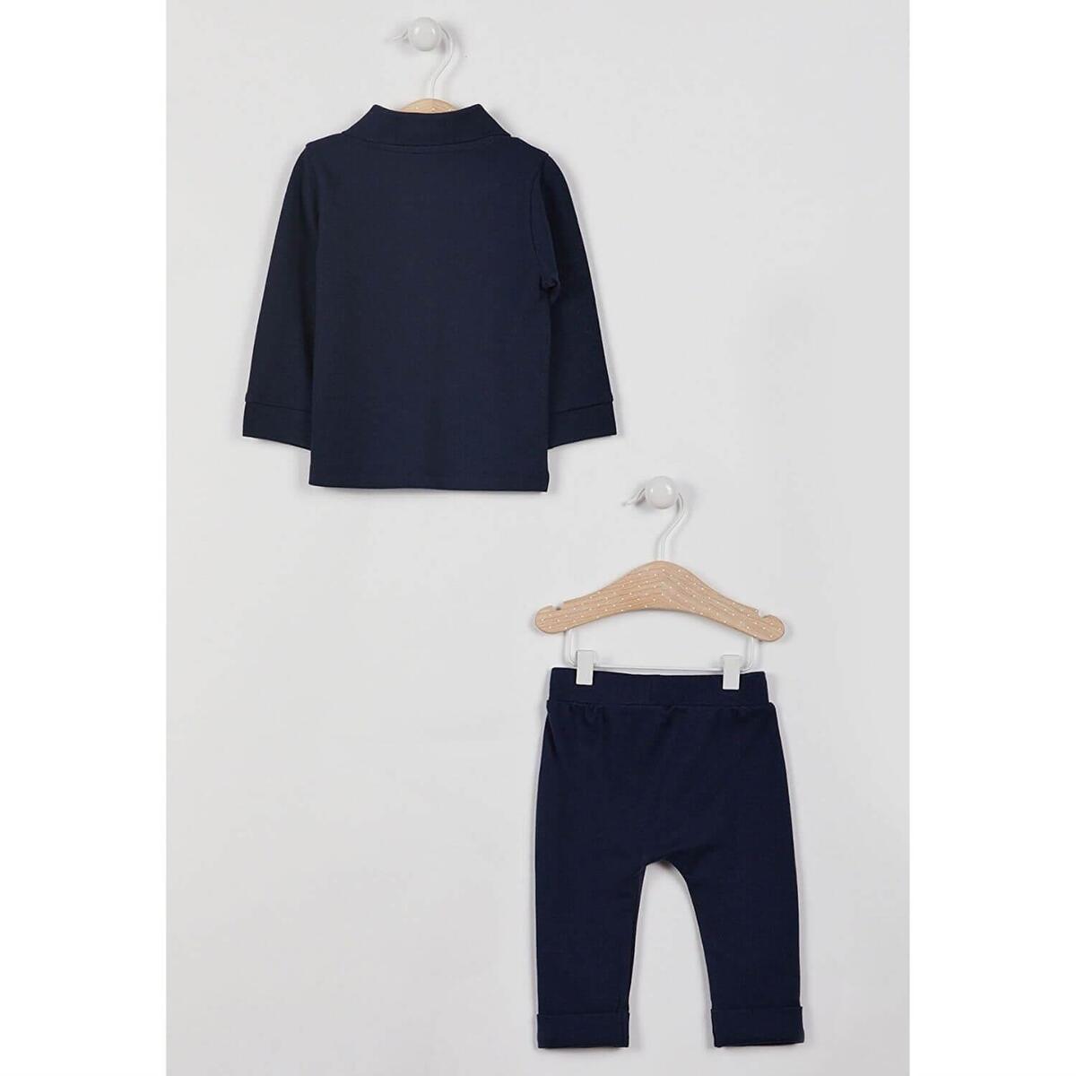 U.S. Polo 2li Takım Uzun Kol Lacivert