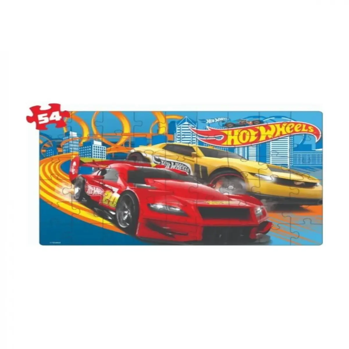 Hot Wheels 2 in 1 Puzzle