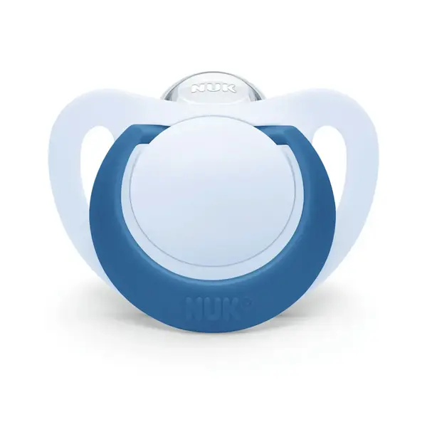 Nuk Star Silikon Emzik 2li 18-36 Ay Erkek
