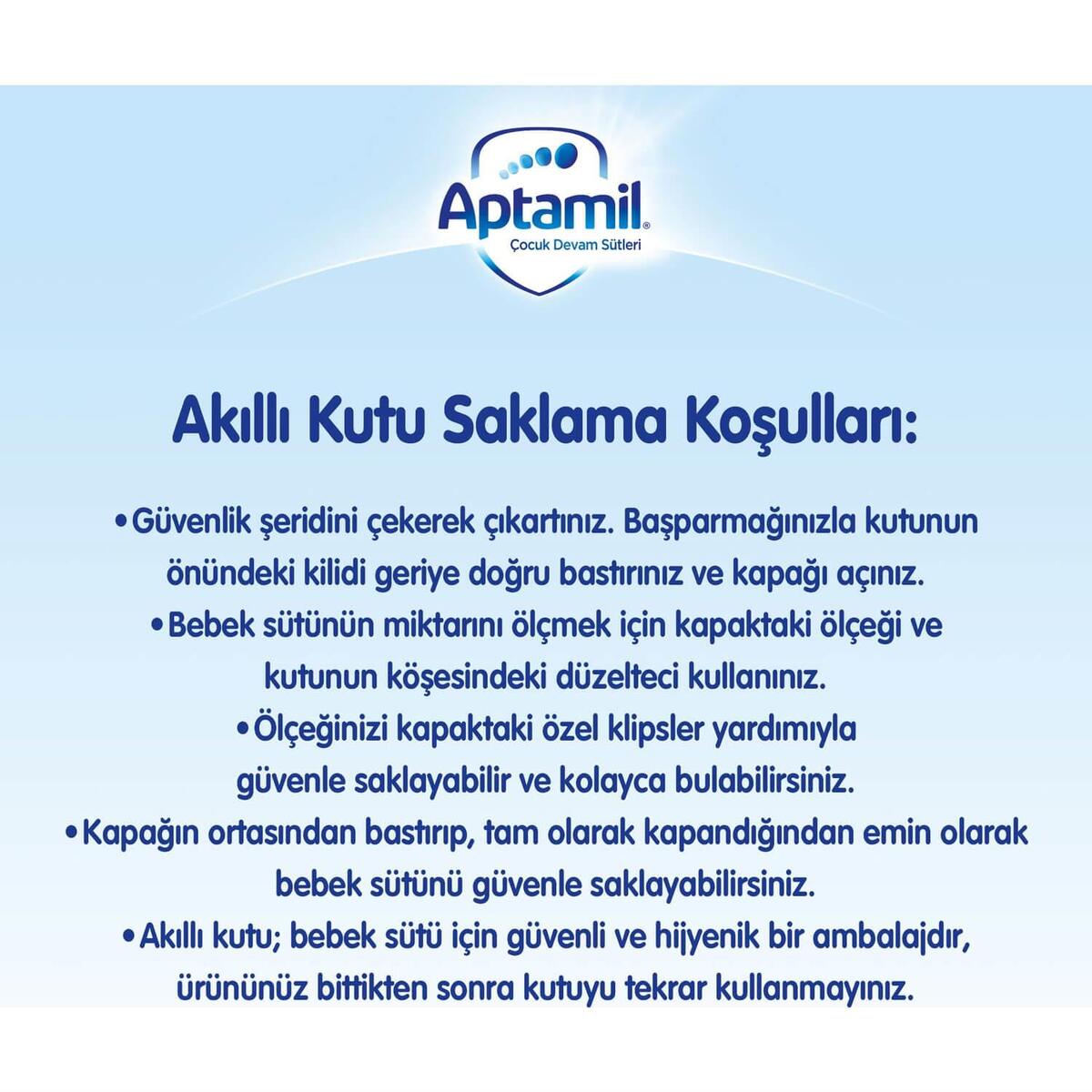 Aptamil 1 Devam Sütü 800 Gr