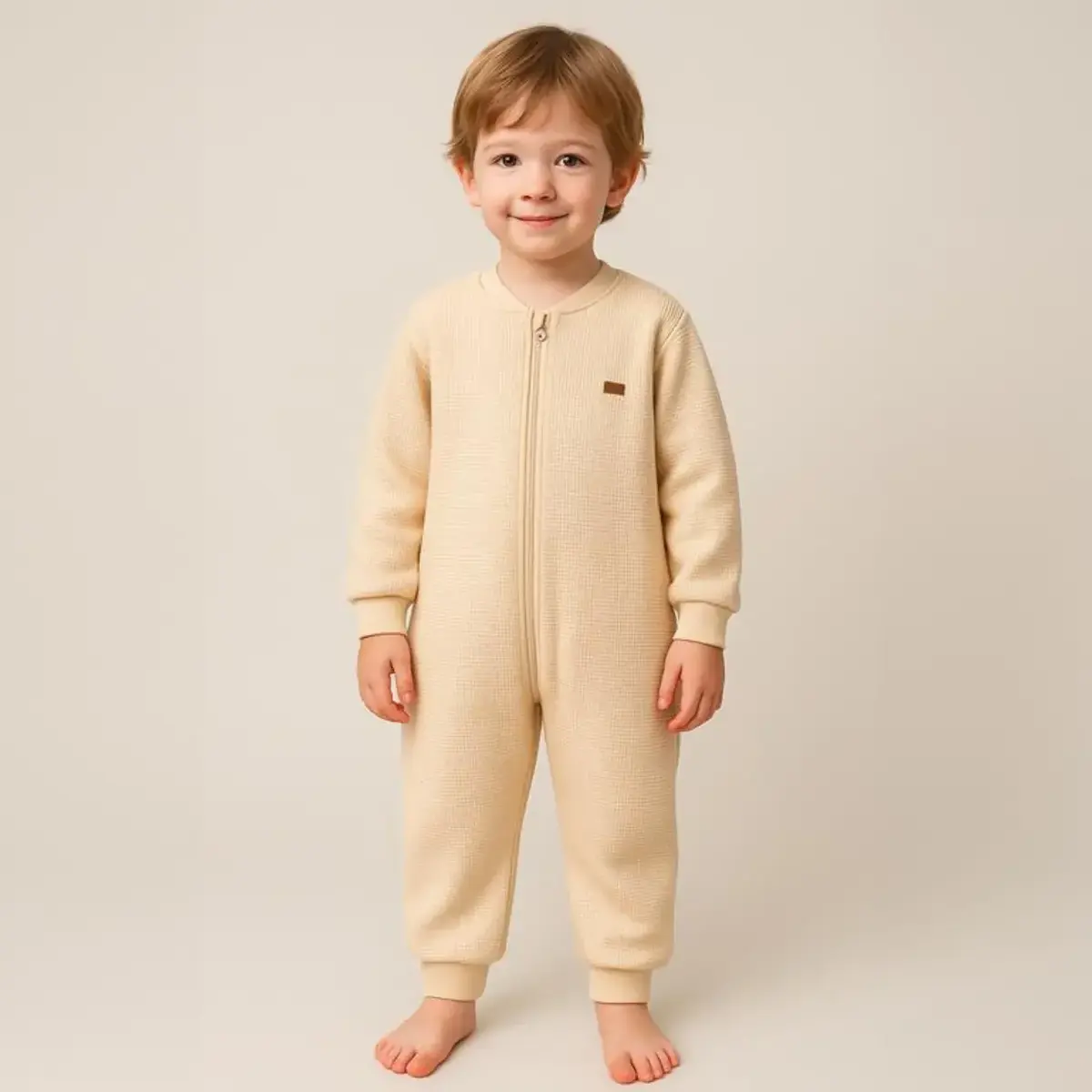 Moi Noi Uyku Tulum Waffle Sarı